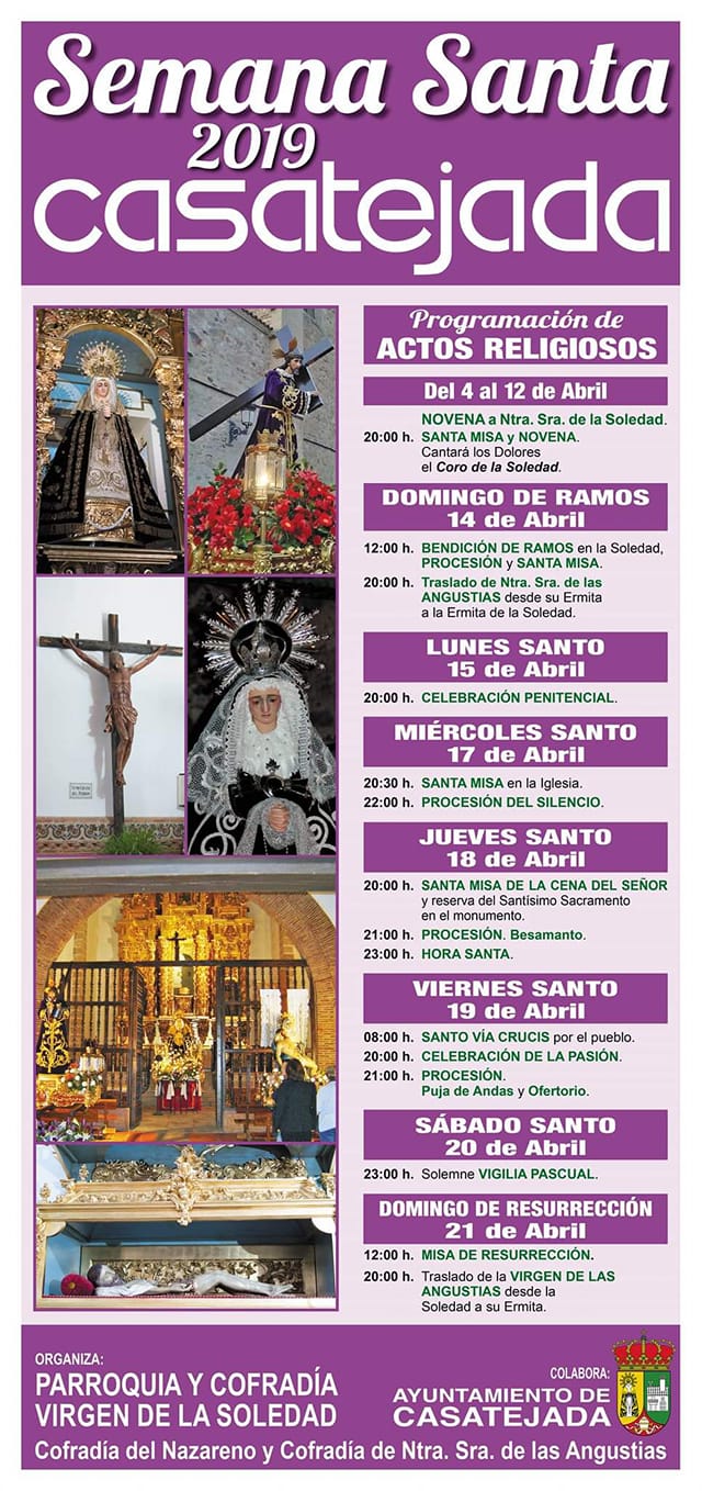 Semana Santa en Casatejada 2019 Casatejada